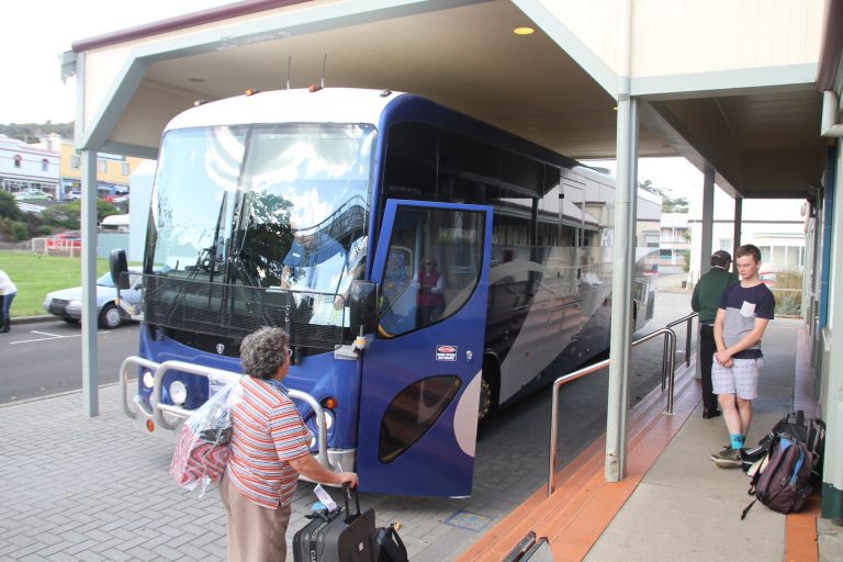 Zurück nach Perth aber mit dem Bus!