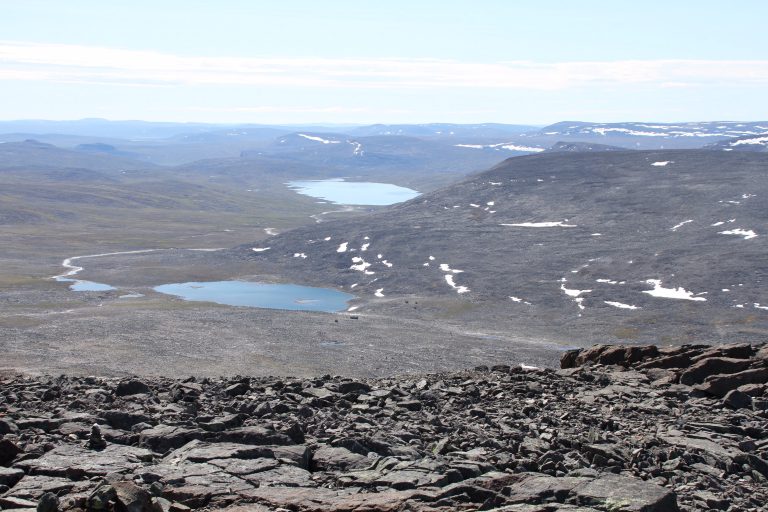 Halti and then to Mekonjärvi | ~33km